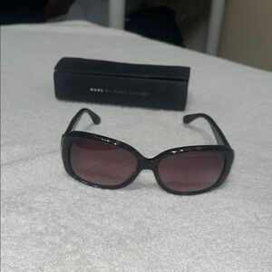 Marc Jacobs Black and Brown Sunglasses